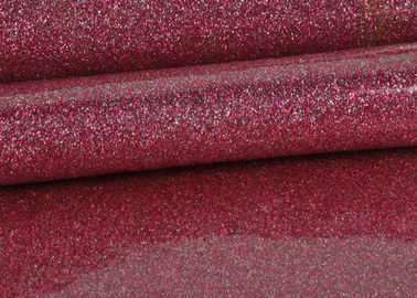 الصين 1.38m PVC التسلق الوردي بريق بولي كلوريد الفينيل نسيج الجلود مع القماش أسفل المزود