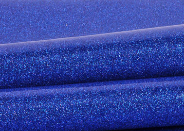 الصين نسيج بولي كلوريد الفينيل بريق الأزرق مع القماش القاع ، والنسيج الخاص البريق نسيج جلجل النسيج مصنع